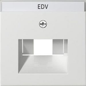Afdekking TK UAE/IAE- + netwerkaansluitdoos System 55 z.wit