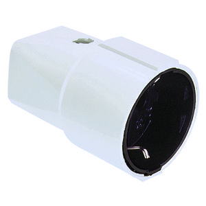 RA stekker koppeling wit