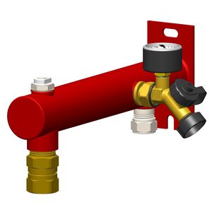 Expansievatconsole DUCOnsole rond rood 3/4+1/2"+ontl.+ps 15mm + vatk. VVE=10