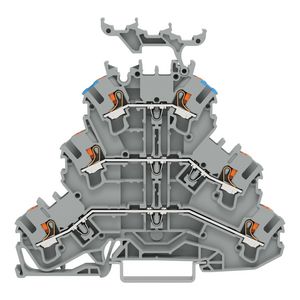 3-etageklem Met Druk Rijg-/rijg-/rijgklem 2202-3233 VVE=50