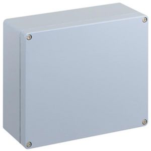 Lege behuizing zilvergrijs IP66 IK09 15001501