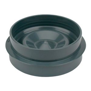 PVC combikap 125mm grijs