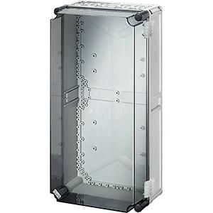L. beh. IP65 BM3 300x600x214 Tr. scharnier deksel