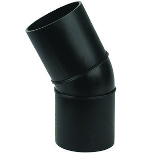 PE bocht 30° 110mm PN4 zwart