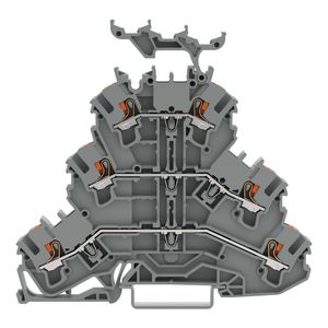 3-etageklem Met Druk Rijg-/rijg-/rijgklem 2202-3231 VVE=50