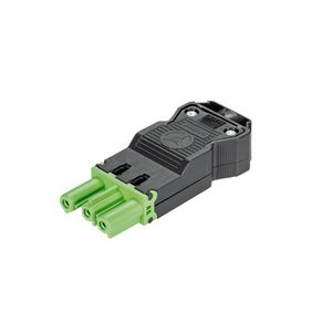Kabelsteker GST18I3 female groen schroef VVE=50