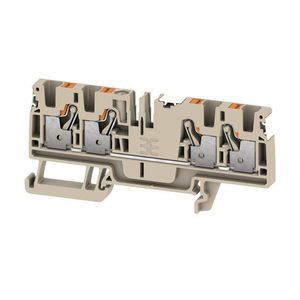 Doorvoerklem PUSH IN d.beige 4mm2 32 A 800 2674840000 VVE=50