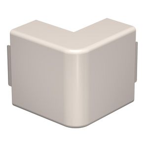 Buitenhoek 40x90mm polyvinylchlorid creme wit 9001 VVE=2