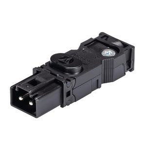 Stekerdeel met trekontlasting GST15I2S S1 zf1 zwart VVE=100
