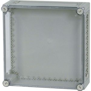 Kast Ci Hx375x375x150mm deksel transparant boven/onder open