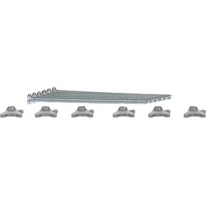 Hollewand set voor buitenpost en 4.3" video handsfree (51021CS-02)