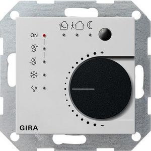 Thermostaat drukcontactinterface/F 4-voudig KNX System 55 grijs m