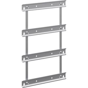DIN-rail binnenwerk 4-rijen UK64