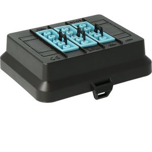 AK2-W5Deksel3x5pDALI Wieland zwart VVE=10