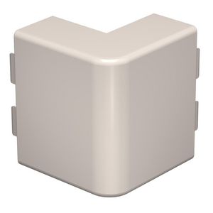 Buitenhoek 40x110mm polyvinylchlorid creme wit 9001 VVE=2