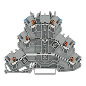 3-etageklem Met Druk Rijg-/rijg-/rijgklem 2202-3203 VVE=50