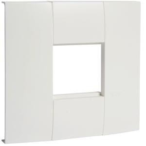 Montageraam LF110 voor Zenith schakelmateriaal verkeerwit