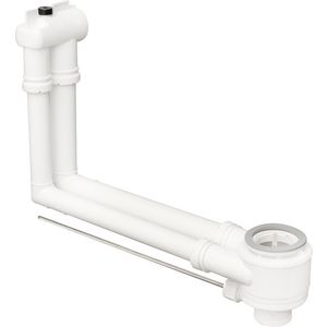 Waste en overloop set chroom