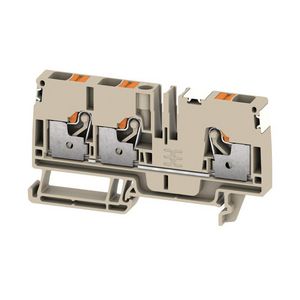 Doorvoerklem PUSH IN d.beige 6mm2 41 A 800 2674900000 VVE=50