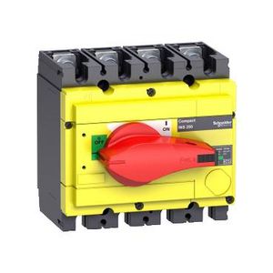 Lastscheider Vast Rood/Geel ComPact INS250-160A 4P