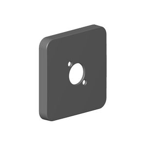 Rozet hoekig 70X70X50mm-CH