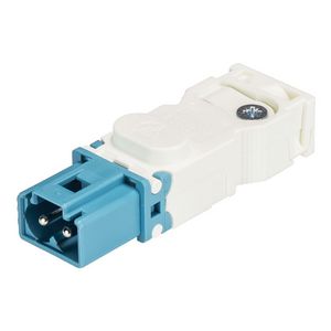 Kabelsteker GST15I2 male pastelblauw schroef VVE=100