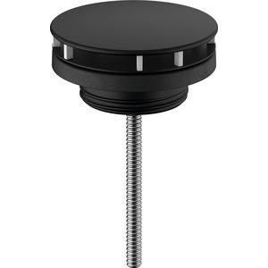 Afvoerplug dichte pl. wast/bidet mat zwart