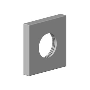 Rozet M33X1,5 60X60X9mm-BG