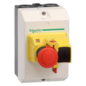 Behuizing met noodstop IP55 Accessoires TeSys GV2ME