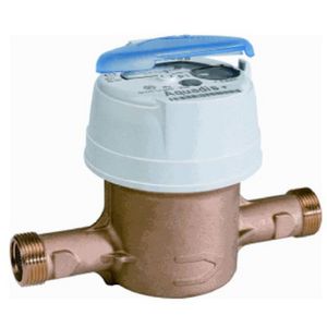 Watermeter Aquadis 3m³/h 5x3 telw. +kk 190mm 1"bt.