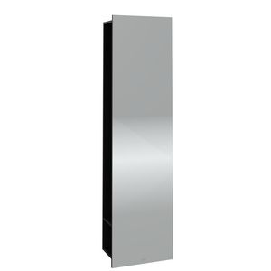 Afl.plank+spiegel Subw3.0 450x1700x300mm Vulc.Black C59700VL