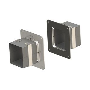 Set a 2st. Afdekplaten EZP144WE muur 1 module EZD44T EZ-Path