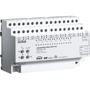 jaloezieactor 8-v AC 230 V hand KNX DIN-rail
