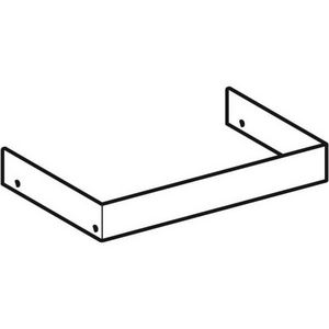 afdekking v onderkast v wastafel B=45cm