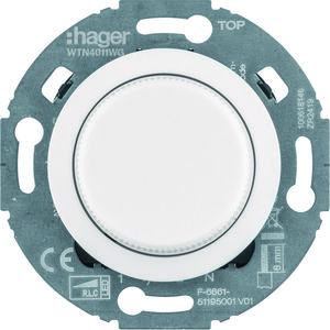 Universele draaidimmer comf (R L C LED) soft-klik Serie 1930