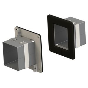 Set a 2st. Afdekplaten EZP144RSE muur 1 mod. EZD44T EZ-Path
