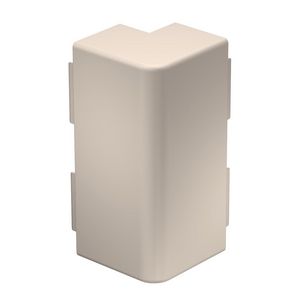 Buitenhoek 60x210mm polyvinylchlorid creme wit 9001 VVE=2
