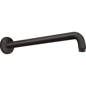 Douchearm 389mm mat zwart