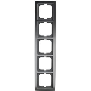 Afdekraam 5v s-chroom mat (1725-80)