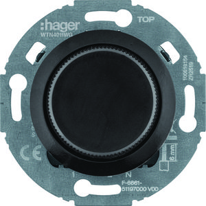 Bijpost voor universele draaidimmer comfort Serie 1930 zwart