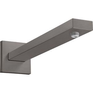 Douchearm Square 389mm 27694340 brushed black chrome