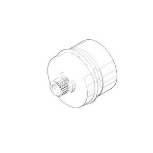 Greep Opname v. regelbus 29x26mm chr