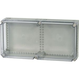 Kast Ci Hx750x375x225mm deksel transparant boven/onder open