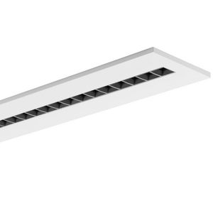 LED-Ingelegd armatuur 4000K 26W statisch zwart raster