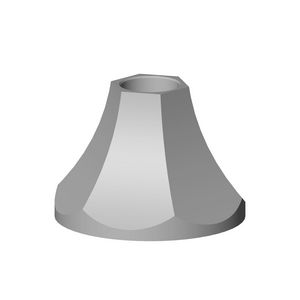 Rozet 60x43mm chr 092737014-00