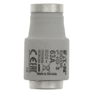 Zekering laagspanning 63A AC 500V D3 aR IEC ultra VVE=25