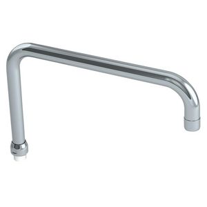 Uitloop boven draaibaar Ø22 H.130 L.300 moer 3/4"