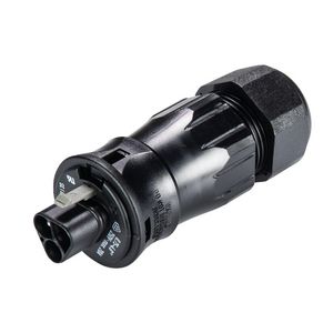 Kabelsteker RST20I3 male schroef zwart 13-18mm²