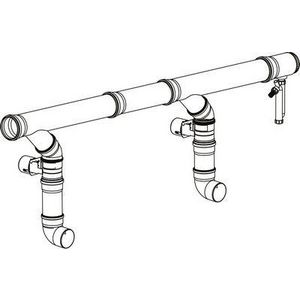 Basisset DN160 incl CO sensor 7736606499