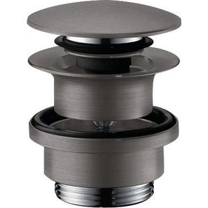 Waste set PushOpen voor wastafel-/bidetkranen 50100340 brushed black chrome